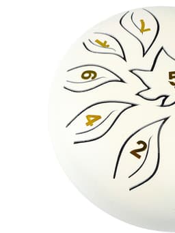 Глюкофон, цветок белый, 11 лепестков, 18×18×11 см