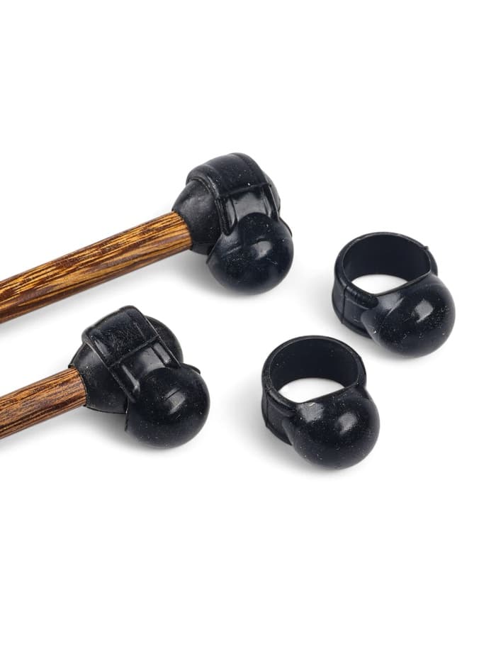 Глюкофон, цветок черный, 11 лепестков, 18×18×11 см