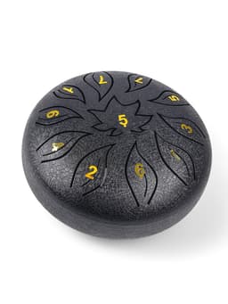 Глюкофон, цветок черный, 11 лепестков, 18×18×11 см