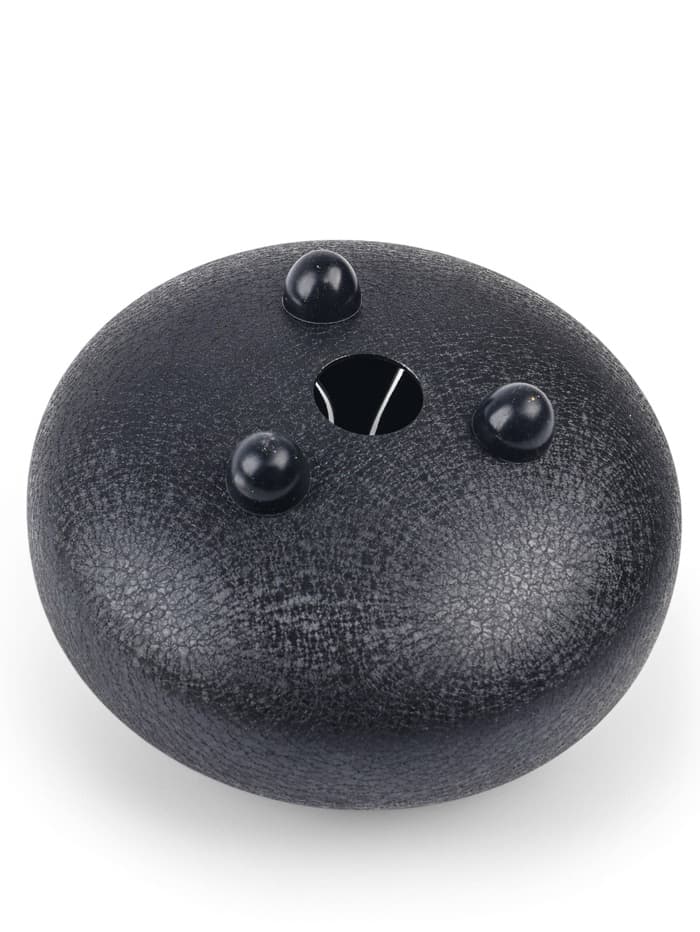 Глюкофон, цветок черный, 11 лепестков, 18×18×11 см