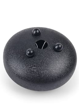 Глюкофон, цветок черный, 11 лепестков, 18×18×11 см