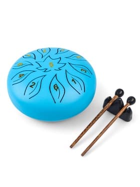 Глюкофон, цветок синий, 11 лепестков, 18×18×11 см