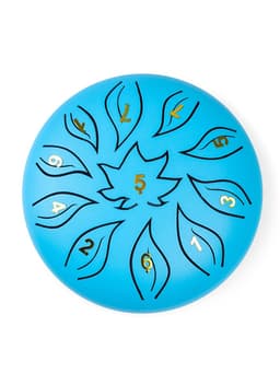 Глюкофон, цветок синий, 11 лепестков, 18×18×11 см