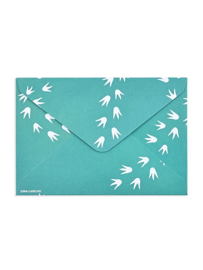 Конверт со скретч открыткой «С Днём рождения», 10×15 см