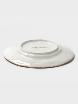 Тарелка Magistro Alpine Frost, d=18 см, фарфор, белая