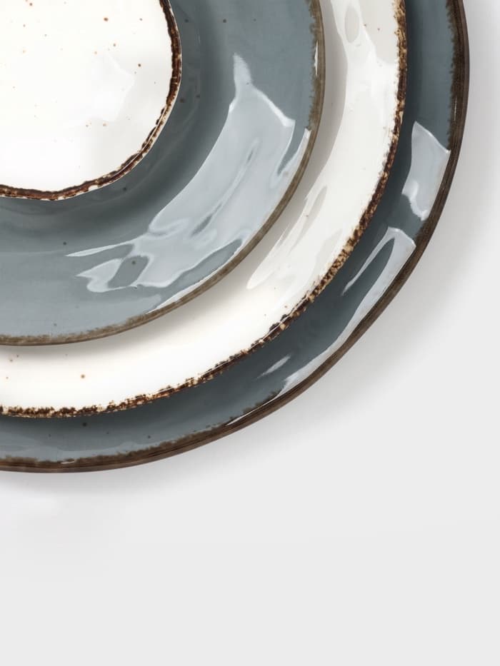 Тарелка Magistro Alpine Frost, d=27 см, фарфор, белая