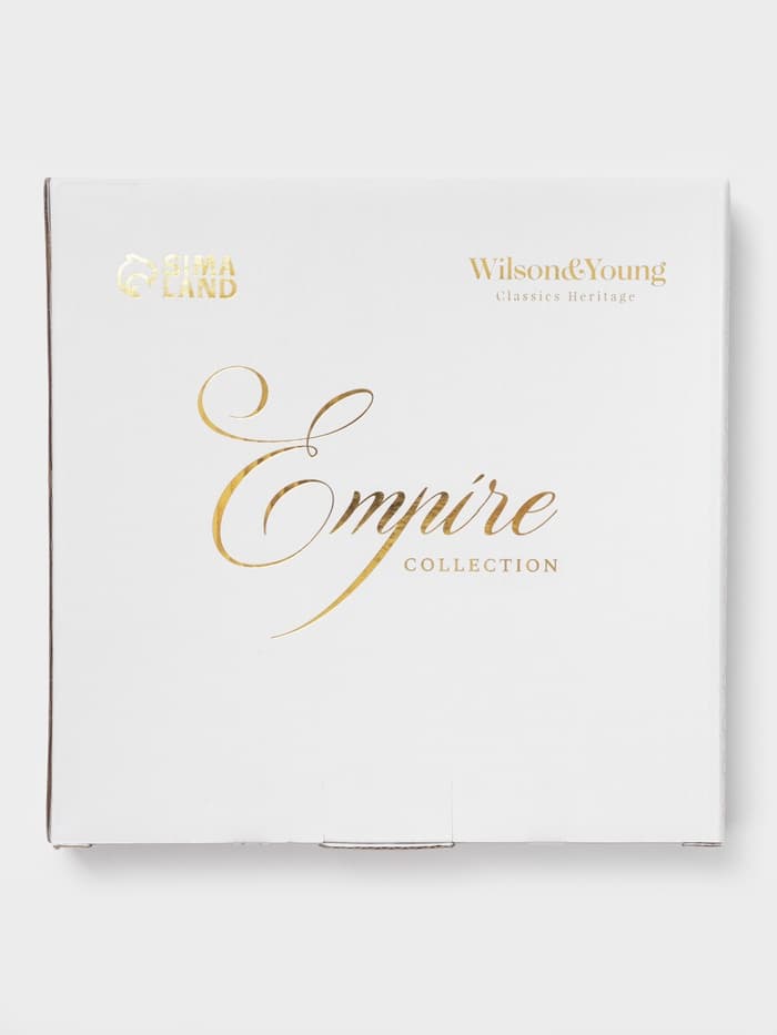 Тарелка WY Empire, d=21 см, фарфор, белая
