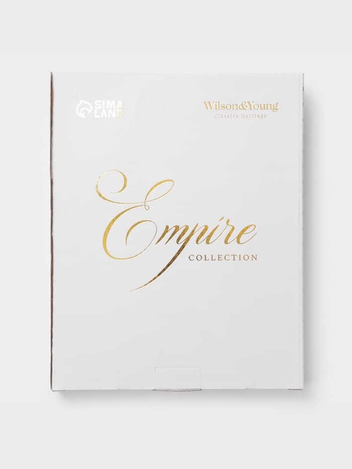 Блюдо сервировочное WY Empire, овальное, 23×30×2.5 см, фарфор, белое