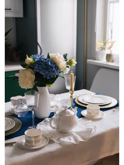 Чайник заварочный WY Empire, 1 л, фарфор, белый