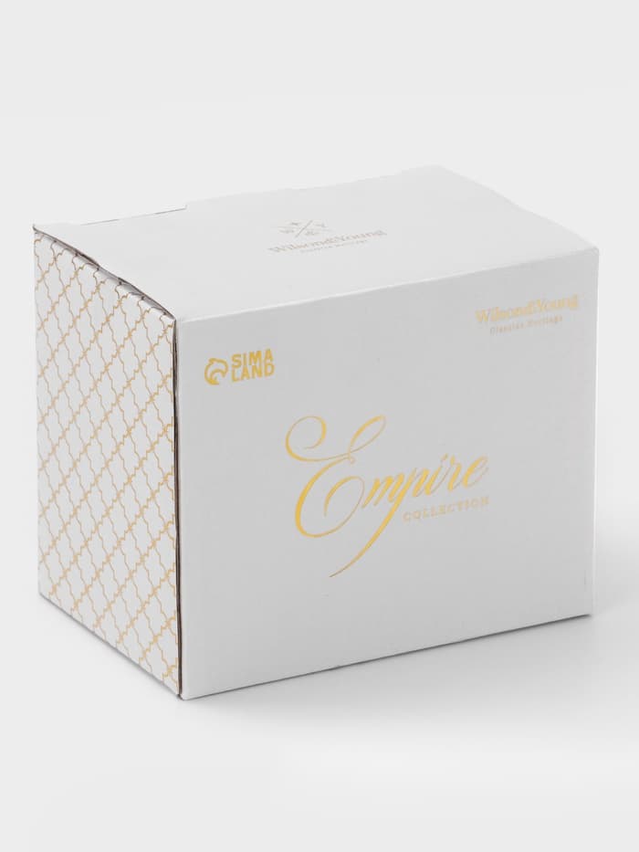 Молочник WY Empire, 200 мл, фарфор, белый