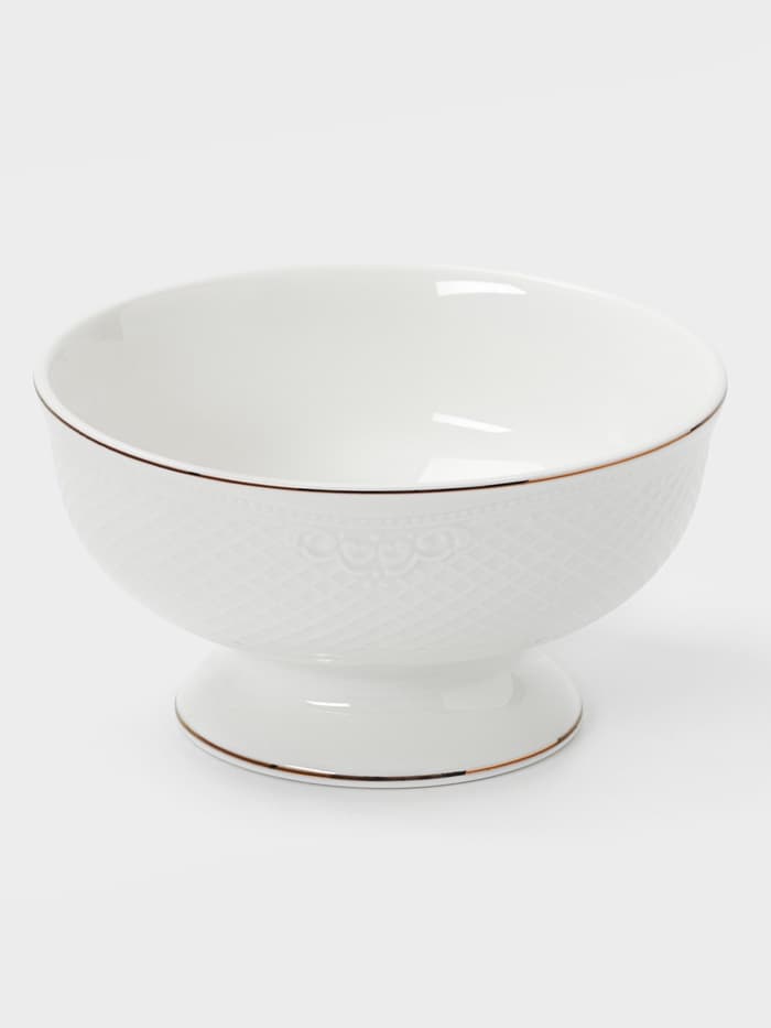 Салатник WY Empire, 600 мл, фарфор, белый