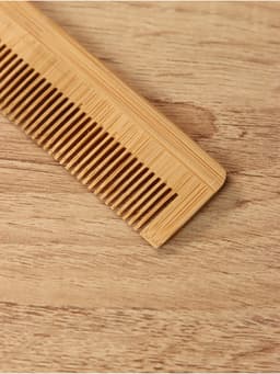Расчёска, 13.5 см, бамбук