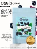 Скраб для тела соляной «Ежевика» с маслом виноградной косточки, 250 г, TROPIC BAR