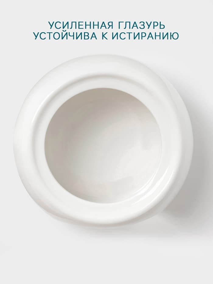 Подставка для подогрева Hanna Knövell, для чайника, d=13.5 см, фарфор, белая