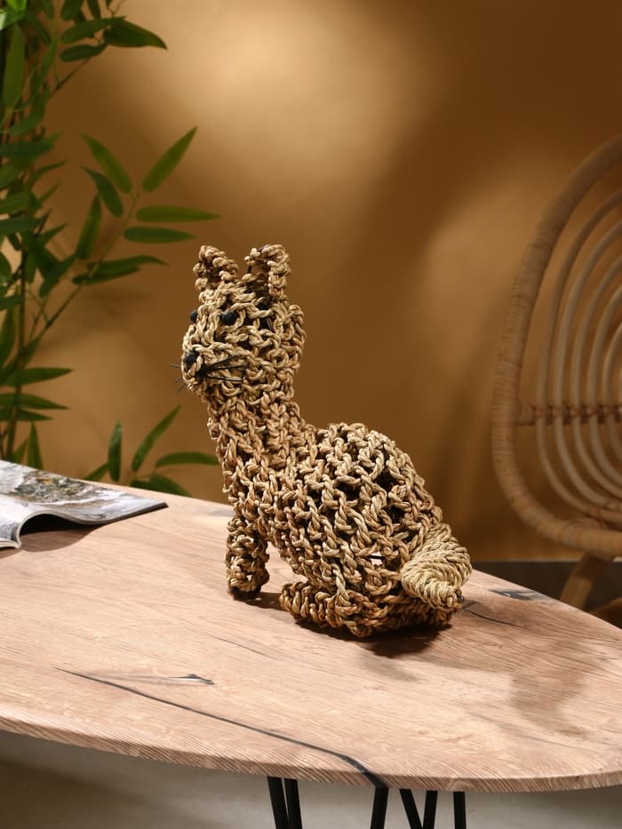 Сувенир плетёный «Мышка», 40×20×26 см, сиграсс