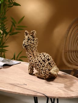 Сувенир плетёный «Мышка», 40×20×26 см, сиграсс