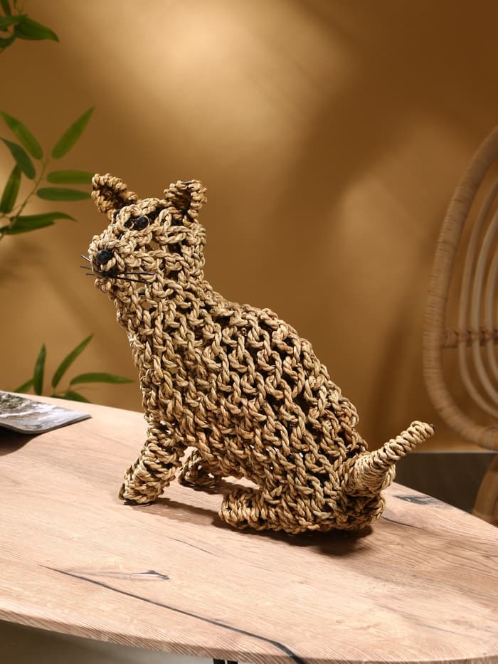 Сувенир плетёный «Мышка», 45×24×35 см, сиграсс