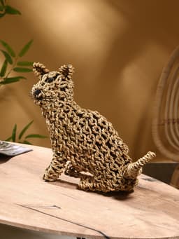 Сувенир плетёный «Мышка», 45×24×35 см, сиграсс