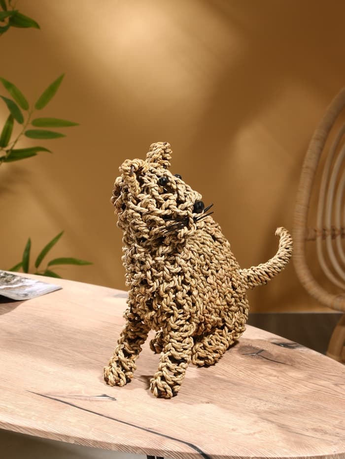 Сувенир плетёный «Мышка», 45×24×35 см, сиграсс