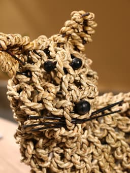 Сувенир плетёный «Мышка», 45×24×35 см, сиграсс