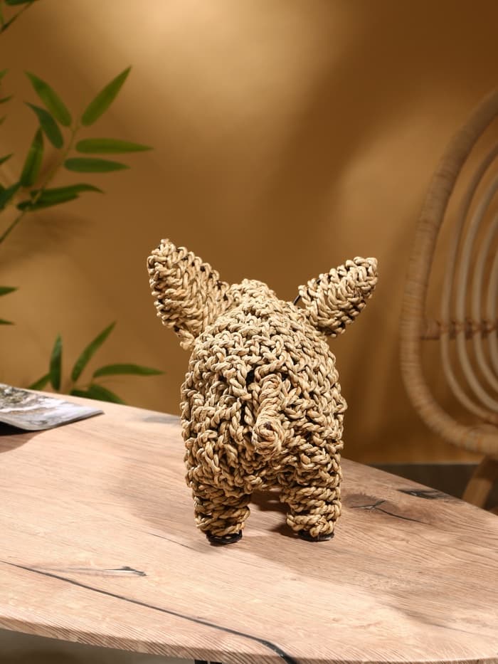 Сувенир плетёный «Капибара», 40×20×23 см, сиграсс