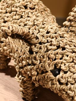 Сувенир плетёный «Капибара», 40×20×23 см, сиграсс