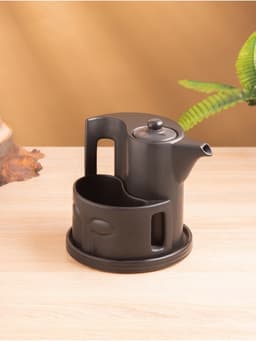 Набор для чаепития «Фантазия», чайник, 2 кружки, керамика