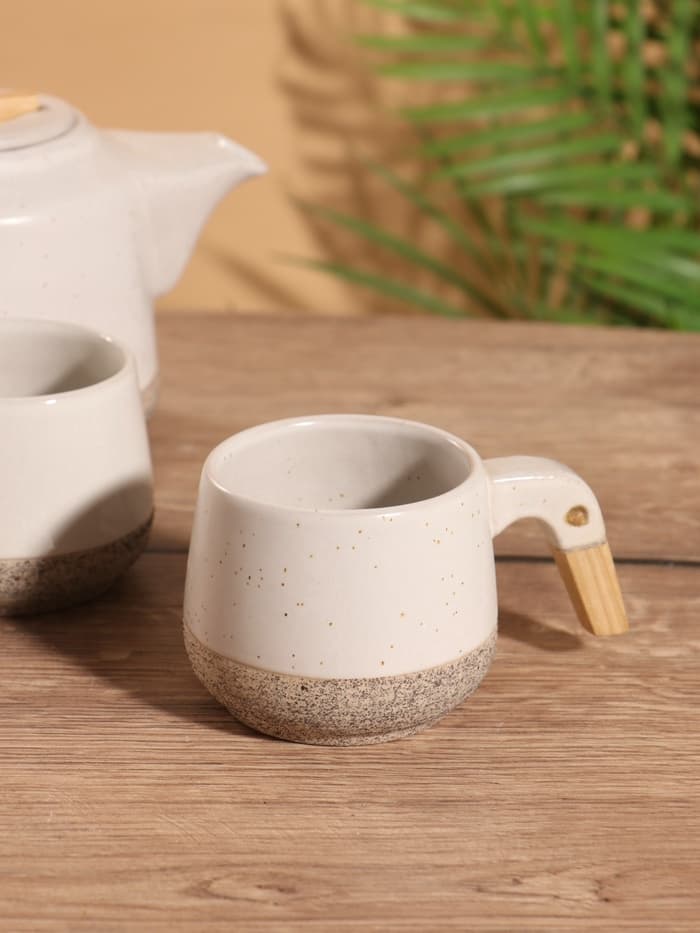 Набор для чаепития «Тайна века», чайник, 2 кружки, керамика