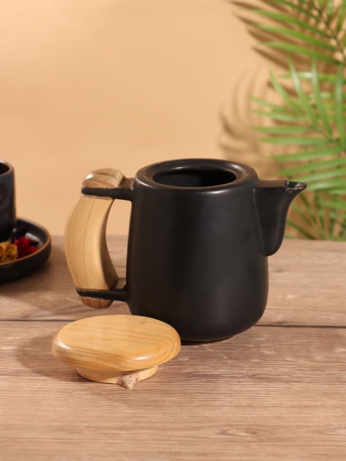 Набор для чаепития «Загадка», чайник, 2 стакана, керамика