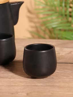 Набор для чаепития «Загадка», чайник, 2 стакана, керамика