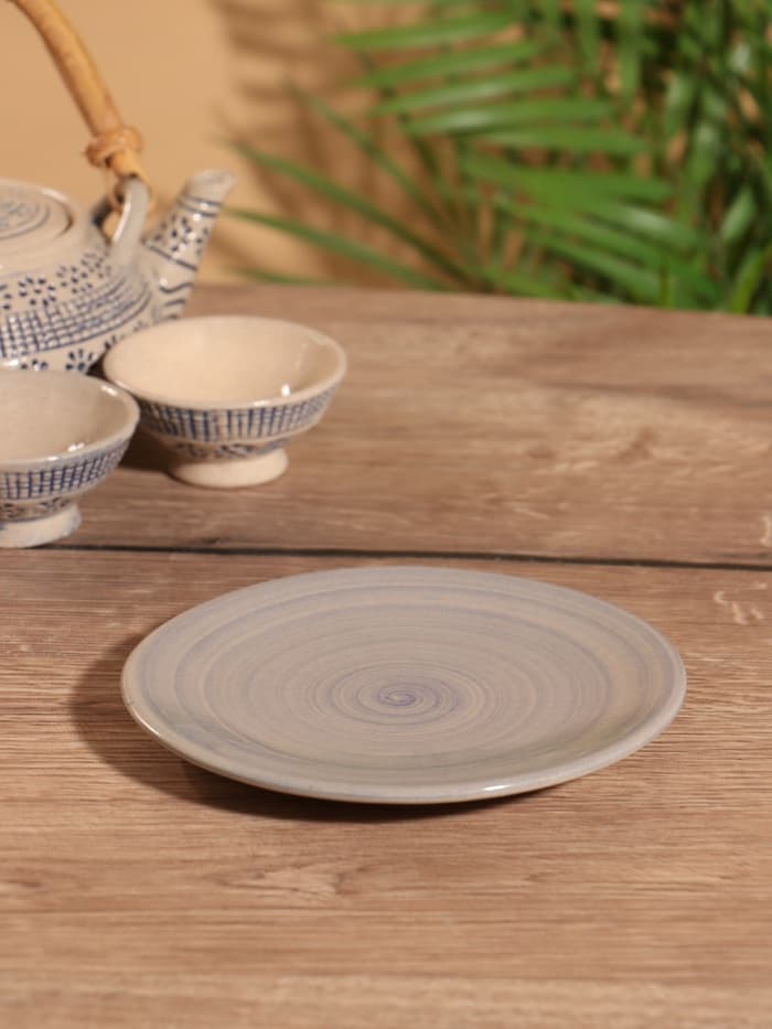 Набор для чаепития «Айша», чайник, 2 пиалы, керамика