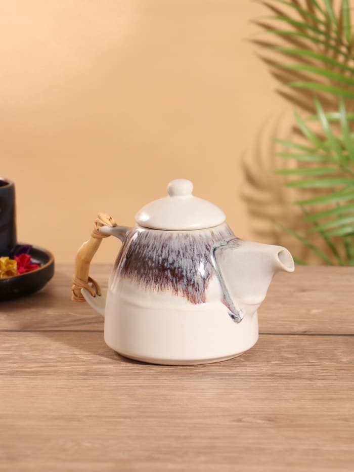 Набор для чаепития «Амина», чайник, 2 кружки, керамика