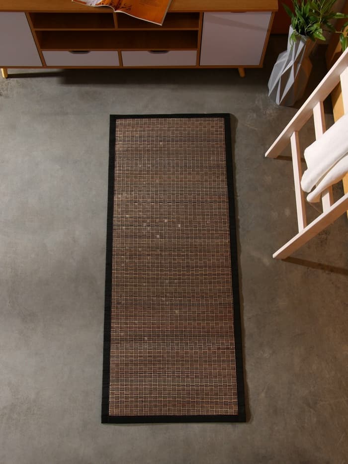 Коврик плетёный из сиграса, 150×60×0.7 см