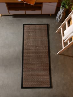 Коврик плетёный из сиграса, 150×60×0.7 см