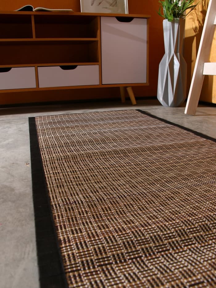 Коврик плетёный из сиграса, 150×60×0.7 см