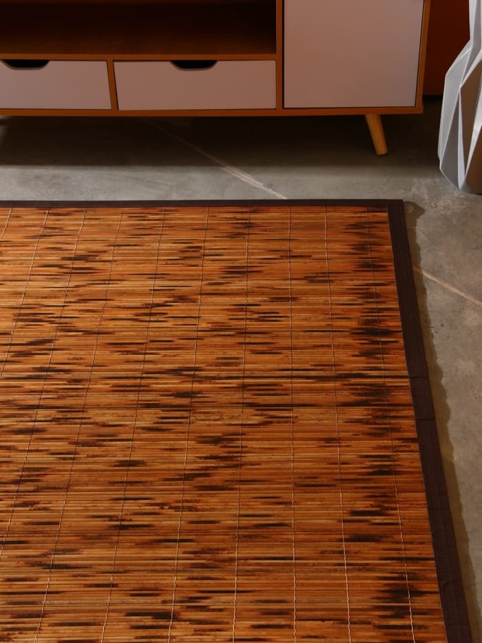 Коврик плетёный из кокосовых листьев, 200×100×0.8 см