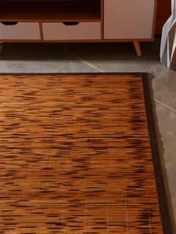 Коврик плетёный из кокосовых листьев, 200×100×0.8 см