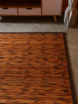 Коврик плетёный из кокосовых листьев, 200×150×0.8 см