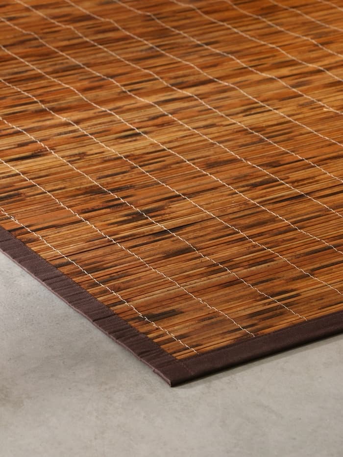 Коврик плетёный из кокосовых листьев, 200×150×0.8 см