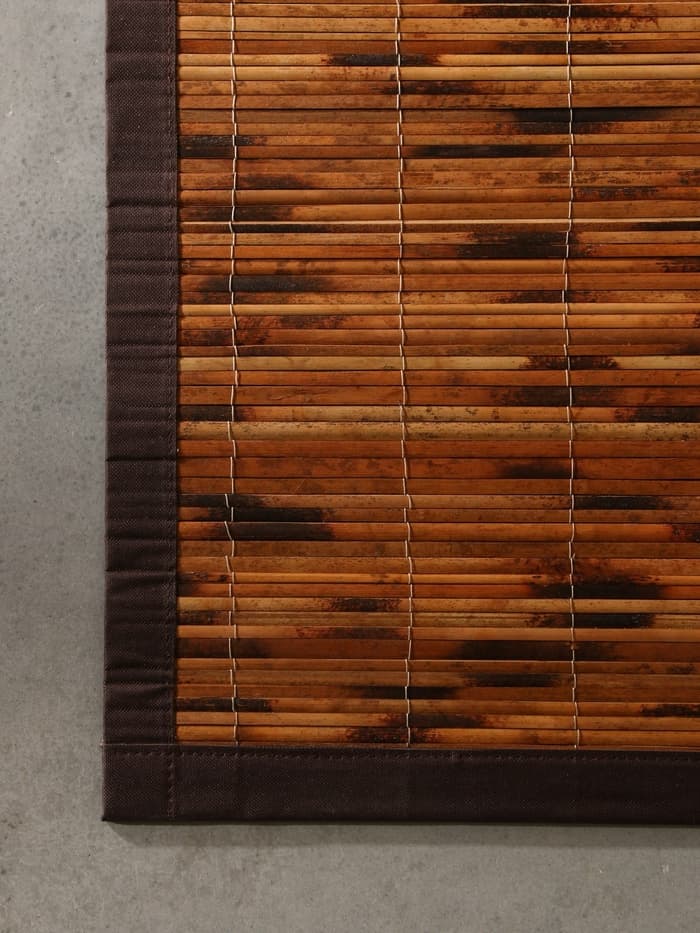 Коврик плетёный из кокосовых листьев, 200×150×0.8 см