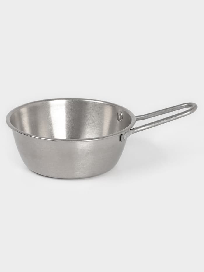 Сотейник для подачи Hanna Knövell Vanha, 400 мл, d=13.5 см, h=5 см, нержавеющая сталь, серебристая