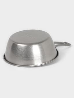 Сотейник для подачи Hanna Knövell Vanha, 400 мл, d=13.5 см, h=5 см, нержавеющая сталь, серебристая