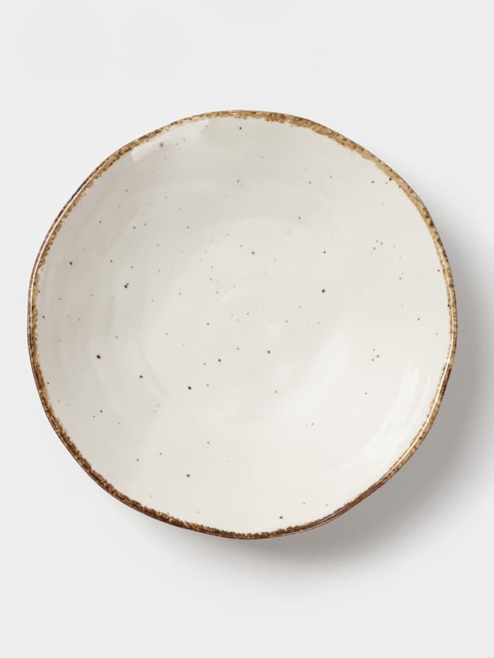 Салатник Magistro Alpine Frost, 600 мл, 18.8×5.1 см, фарфор, белый