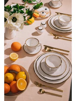 Салатник Magistro Alpine Frost, 600 мл, 18.8×5.1 см, фарфор, белый