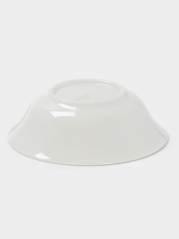 Миска детская Дулевский фарфор «Слоник», 360 мл, d=15 см, белая