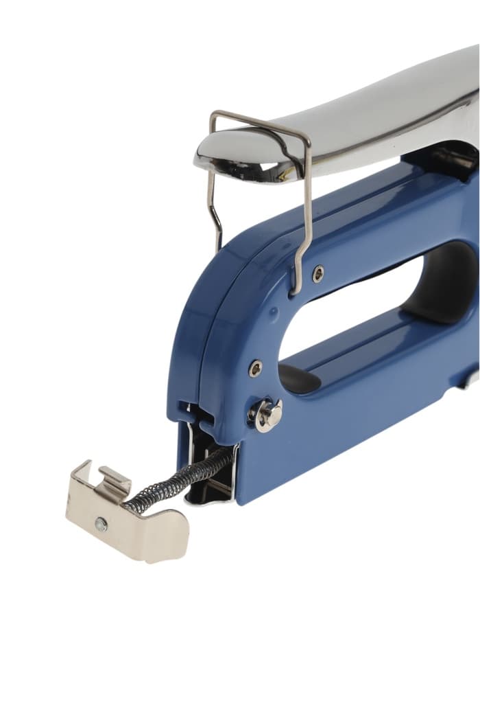 Степлер мебельный ТУНДРА, регулируемый, металлический корпус, тип скоб 53, 4 - 14 мм