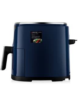 Аэрогриль BRAYER 2036BR, 5 л, 1500 Вт, 7 программ, 200°С, LCD-дисплей, таймер, решётка, синий