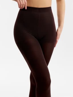 Женские колготки MINAKU 100 ден, темно-коричневые, размер 2/S