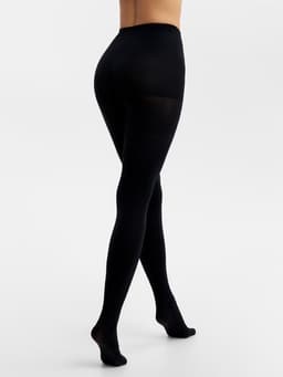 Женские колготки MINAKU 100 ден, чёрные, размер 2/S