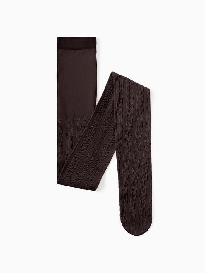 Женские колготки MINAKU 100 ден, тёмно-коричневые, размер 2/S